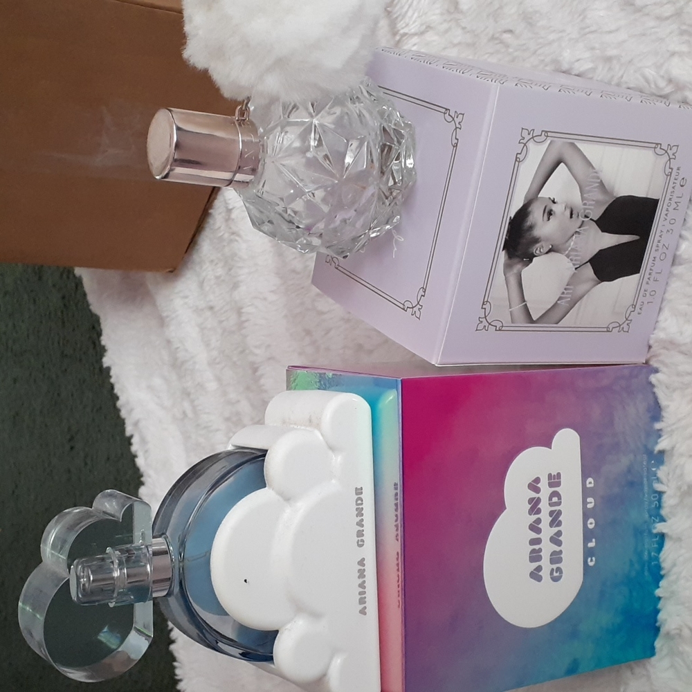 ariana grande Cloud n Ari BOTTLES & BOXES